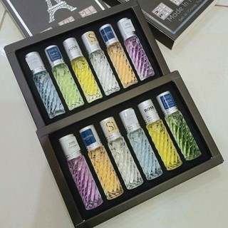 NƯỚC HOA THÁP 6 CHAI DẠNG LĂN CỰC THƠM