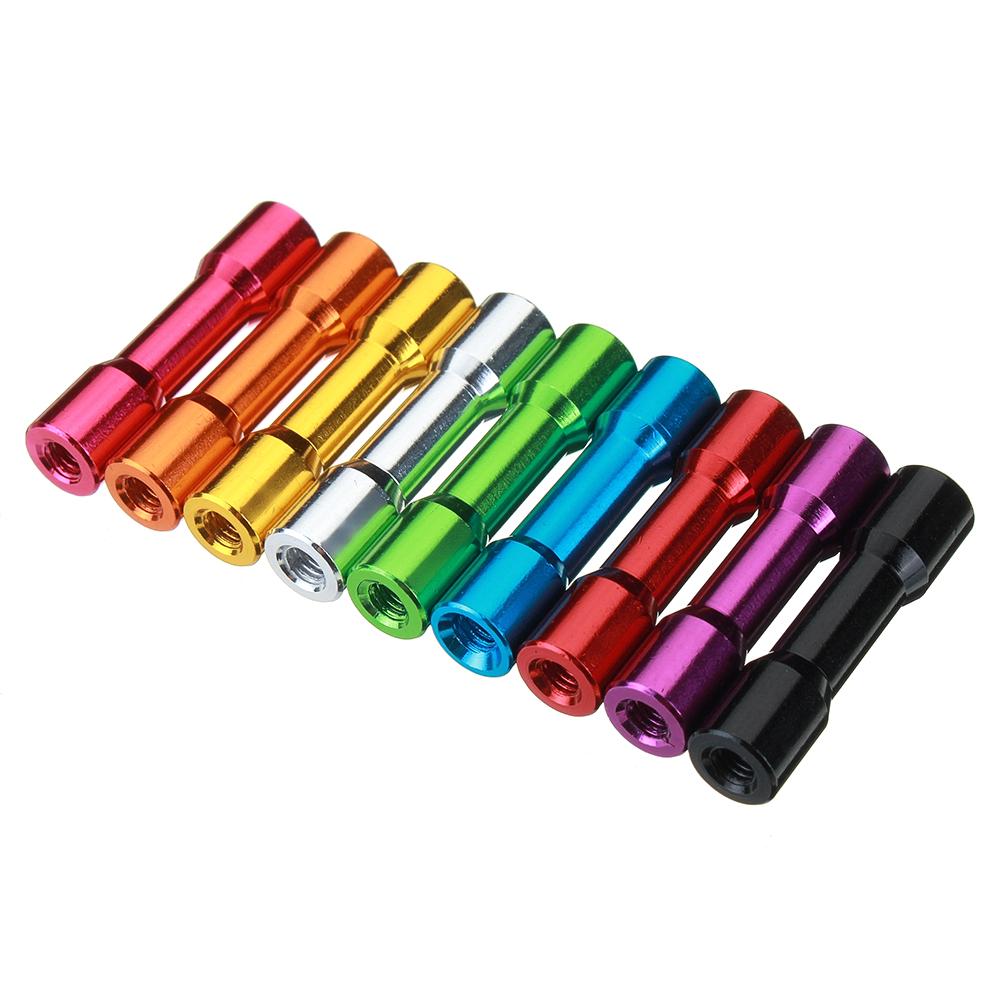 Suleve m3as12 10pcs m3 25mm aluminum alloy standoff spacer round column