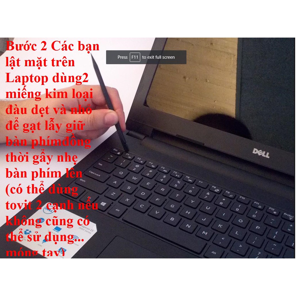 Bàn phím laptop Dell Inspiron 15 3541 3551 3552 3541 3543 3542 3559 3565 3567