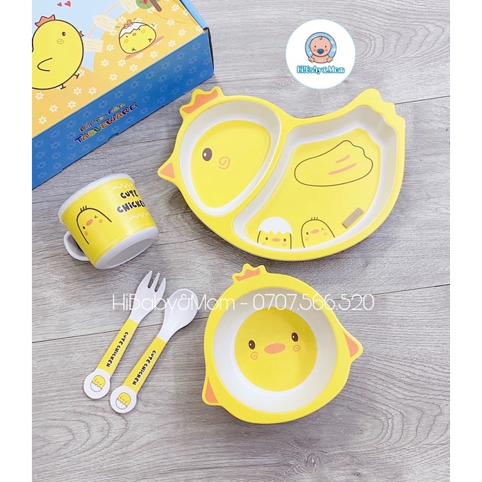 BỘ ĂN DẶM BAMBOO 5 MÓN