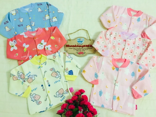 ÁO NỈ LÔNG CÚC GIỮA CHO BÉ
