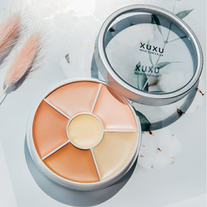 (hàng Mới Về) Kem Che Khuyết Điểm 6 Màu 3 Trong 1 Xuxu | BigBuy360 - bigbuy360.vn