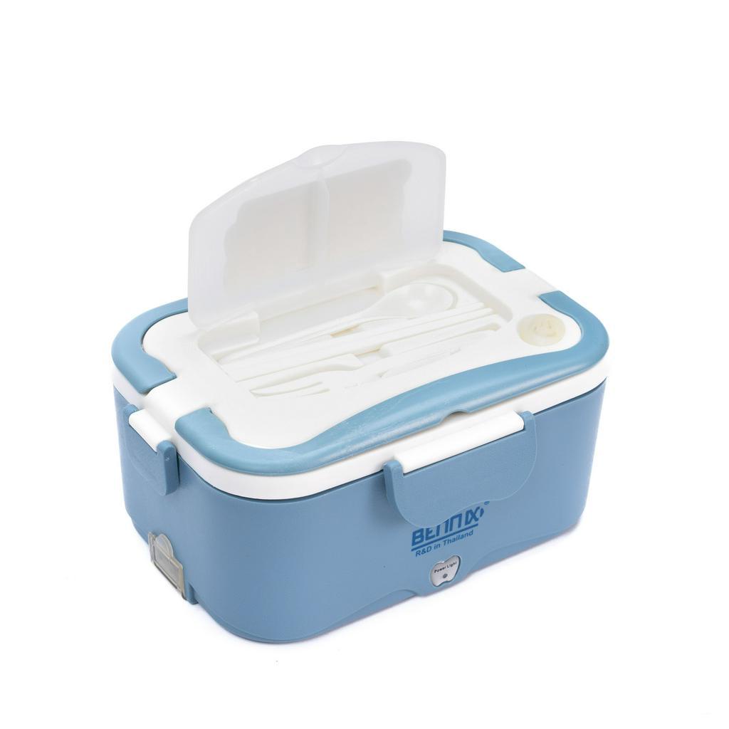 Hộp cơm cắm điện, hộp cơm văn phòng Bennix Thailand BN-88i, lòng nồi inox an toàn.