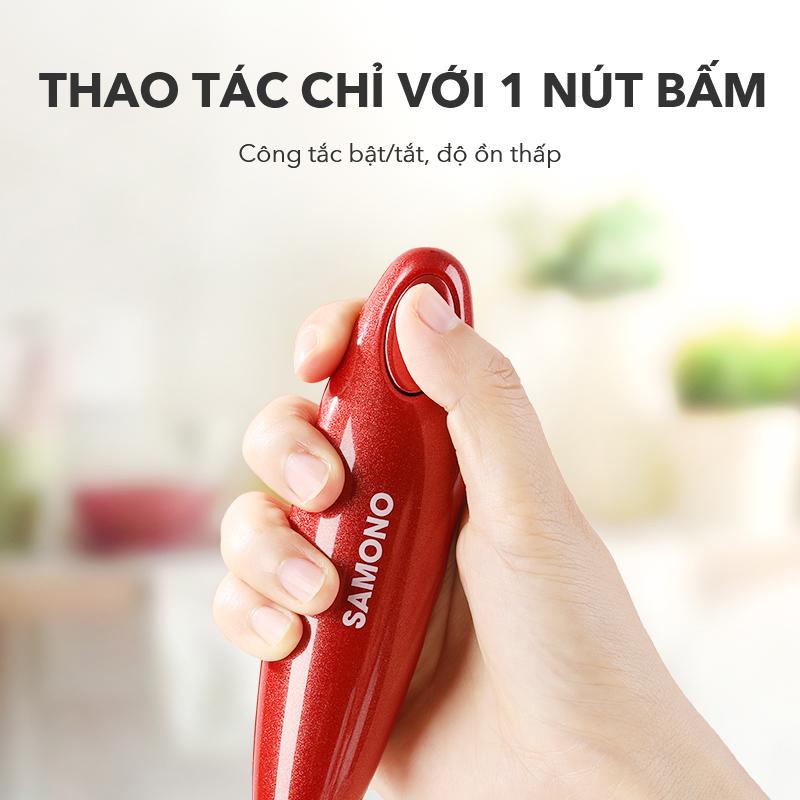 Máy tạo bọt sữa cho các tín đồ yêu thích cà phê cappuchino, latte SAMONO SW-MFB11