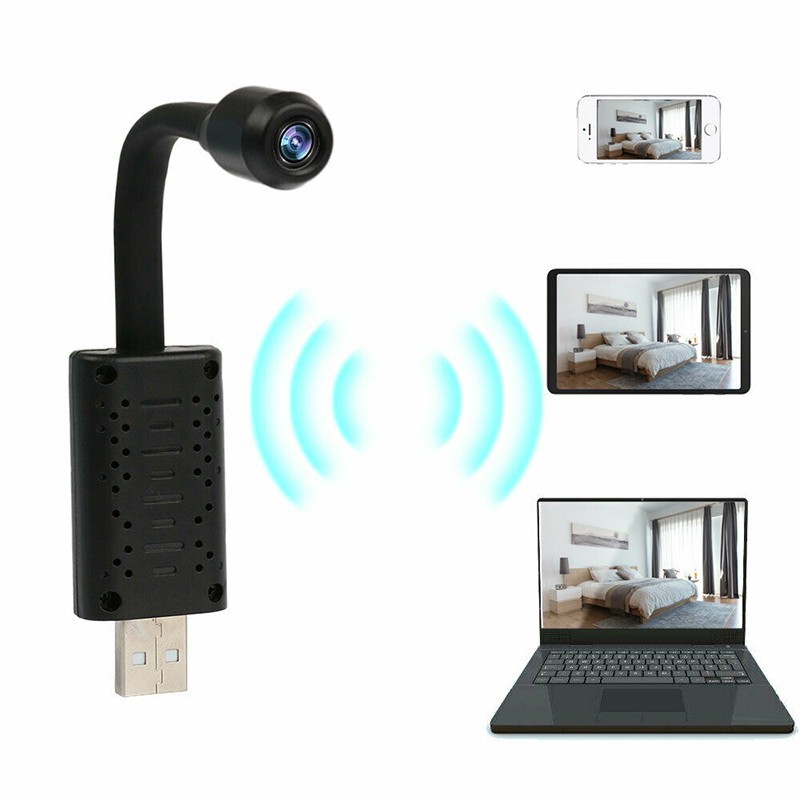 Camera IP Wi-Fi U21 HD1080P [4K] Cổng USB Kèm củ sạc - Camera chạy App V380 PRO, Góc siêu rộng, siêu nét
