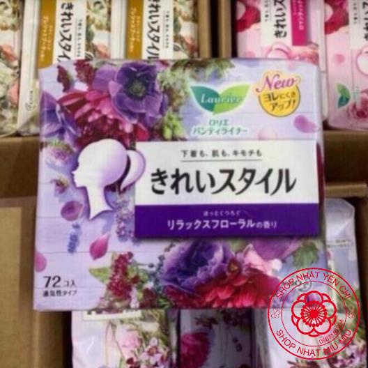 Băng vệ sinh Laurier hàng ngày 72 miếng Nhật Bản