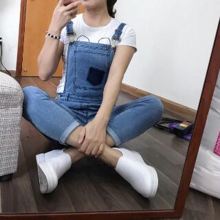 Quần yếm Jean xuất khẩu