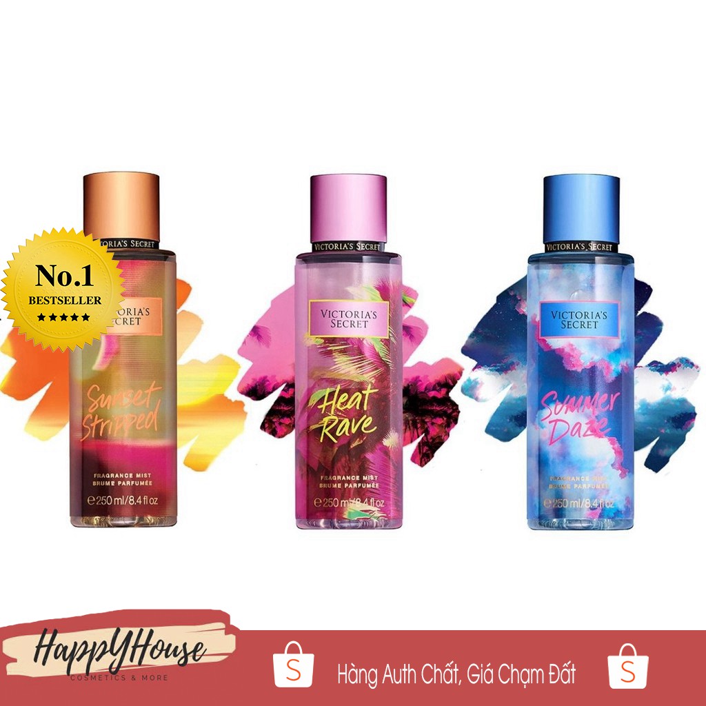 Xịt Thơm Toàn Thân Victoria’s Secret Hot Summer Nights Fragrance Mists (250ml) | BigBuy360 - bigbuy360.vn
