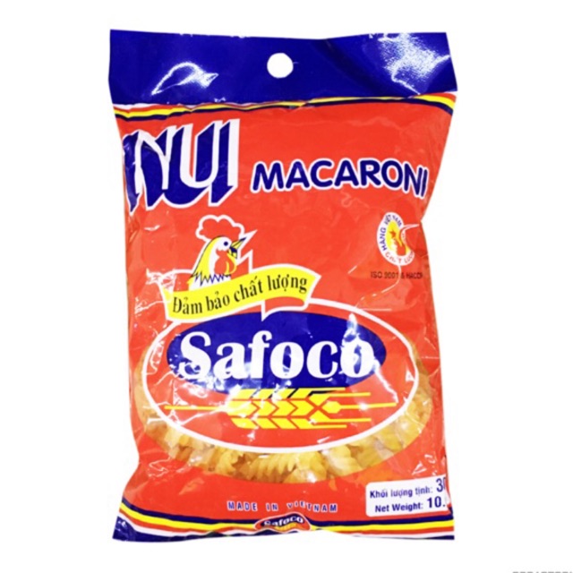 NUI ỐNG/ NUI XOẮN MACARONI SAFOCO 300G - 400G | BigBuy360 - bigbuy360.vn
