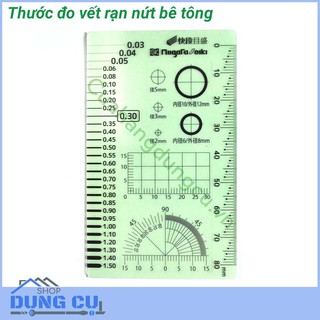 Thước đo vết rạn nứt Niigata Seiki NHẬT