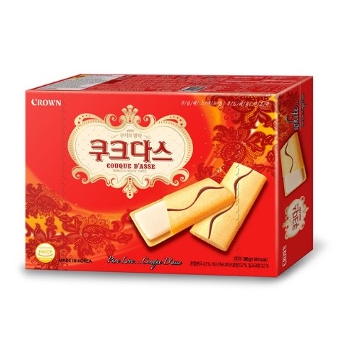 Bánh Crown Couque D'Asse hộp 289g