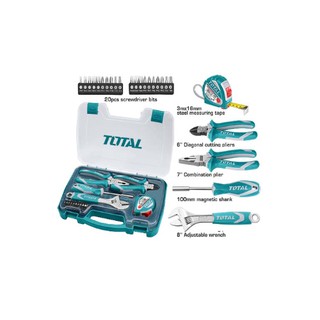 Bộ đồ nghề 25 chi tiết total thkthp90256
