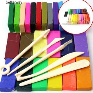 Set 32 đất nặn nhiều màu sắc kèm dụng cụ hỗ trợ tạo hình cho bé