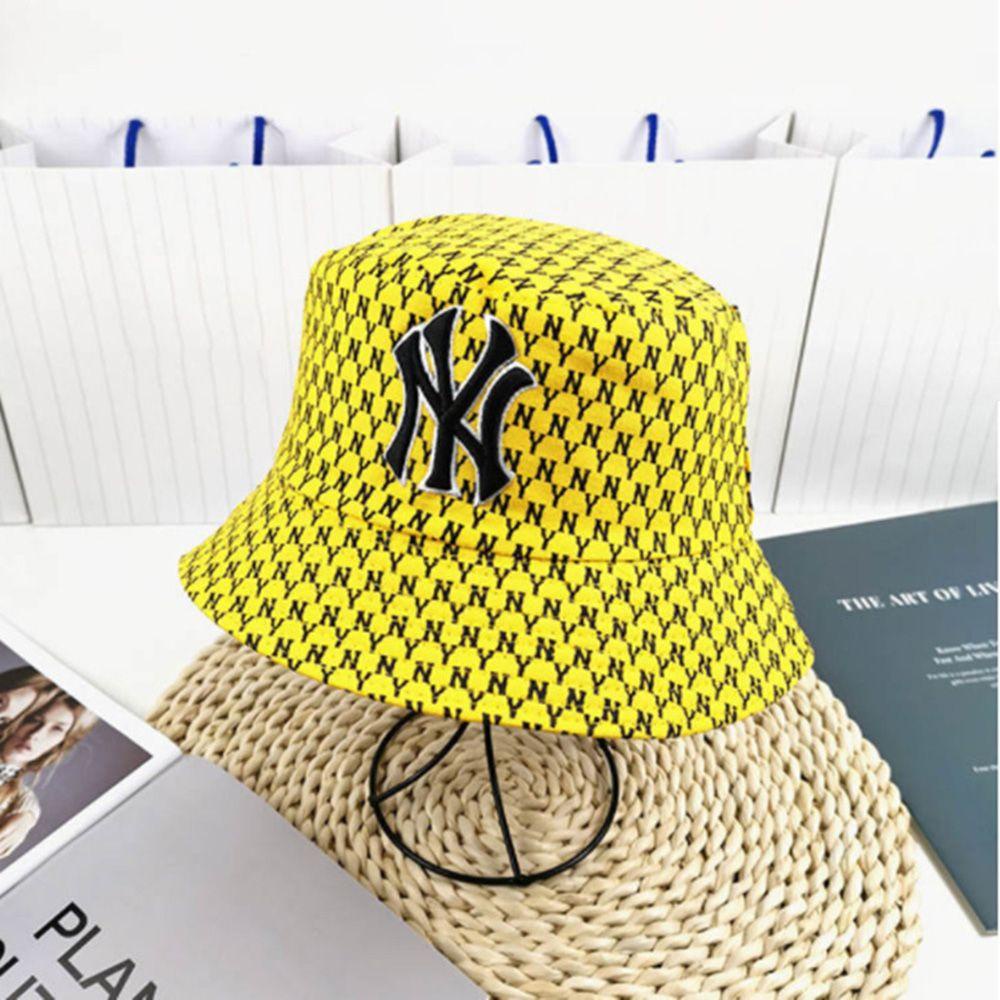 MOCHO Nón Tai Bèo Cotton Hai Mặt Thoáng Khí In Chữ Phong Cách Hàn Quốc