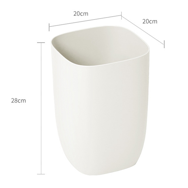 Thùng Đựng Rác Bằng Nhựa Thiết Kế Nhỏ Gọn Hiện Đại Cho Nhà Tắm / Phòng Khách / Phòng Ngủ