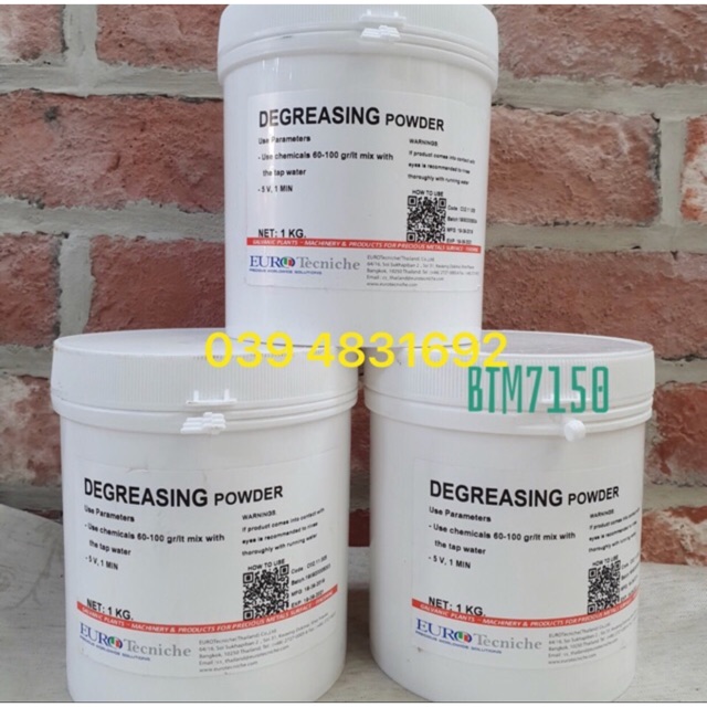Bột tẩy mỡ Degreasing Italy