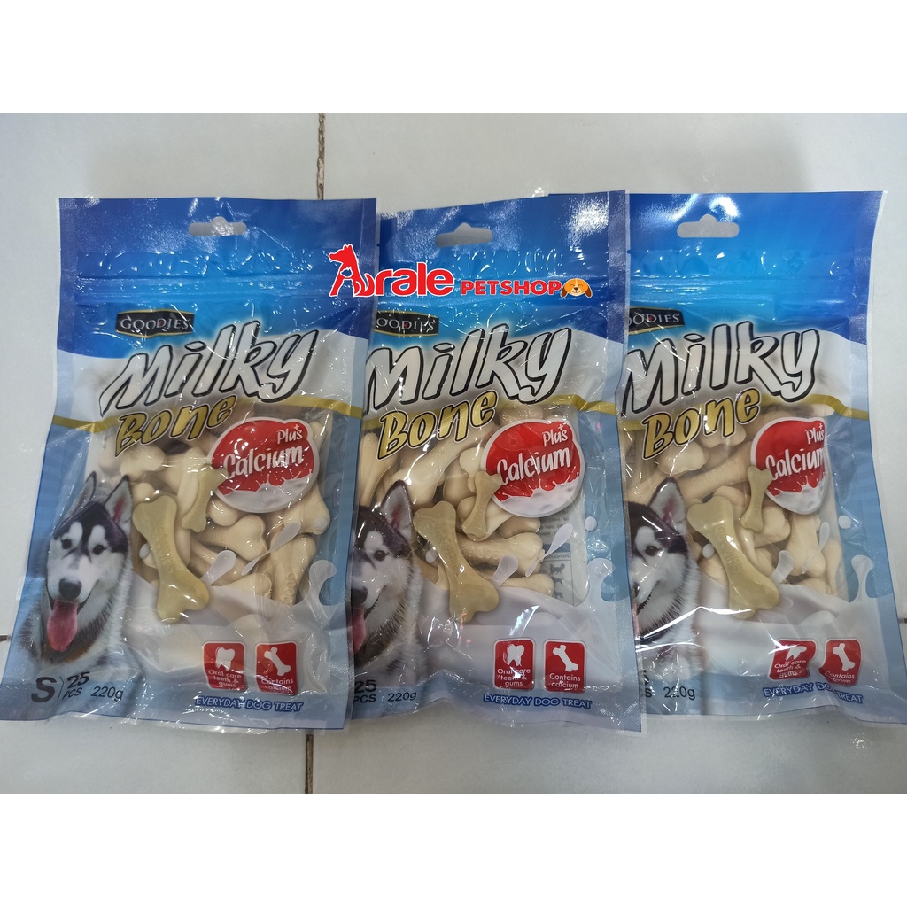 Xương sữa Goodies Milky Bone cho chó 220g