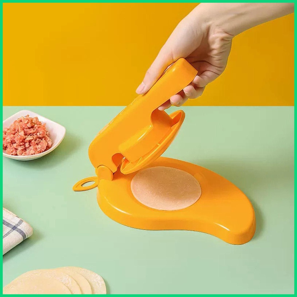 Dụng Cụ Ép Bột Làm Bánh Bao Thủ Công Hình Tròn Mini