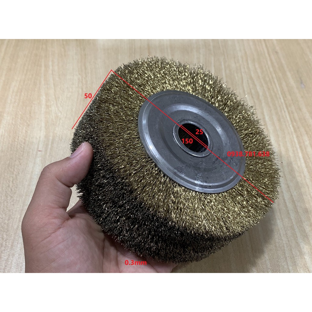 Bánh cước Thép 150x50x25.4(0.3-0.5-0.8)