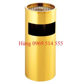 Thùng rác inox gạt tàn A35-A