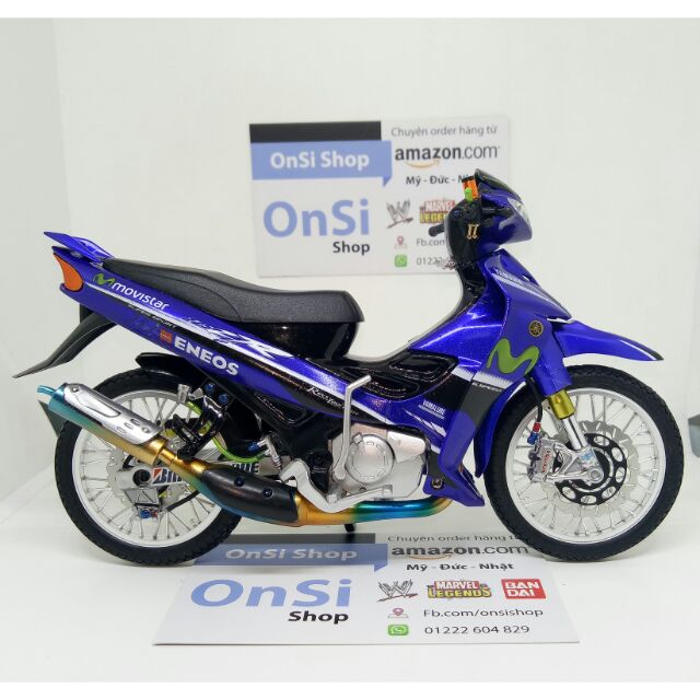 YAZ 125cc  TỈ LỆ 1/12 MÔ HÌNH XE MOTOR ĐỘ