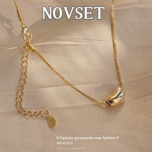 Dây chuyền nữ, vòng cổ nữ hạt đậu may mắn Lucky Bean [ Novset_official ]