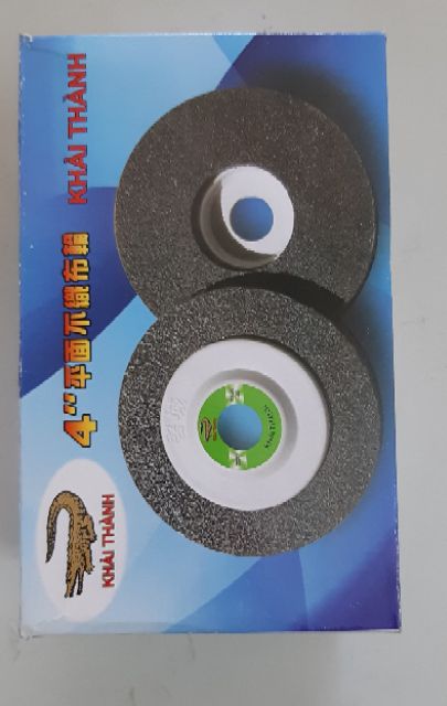 Bánh nỉ xám đánh bóng inox hiệu cá sấu