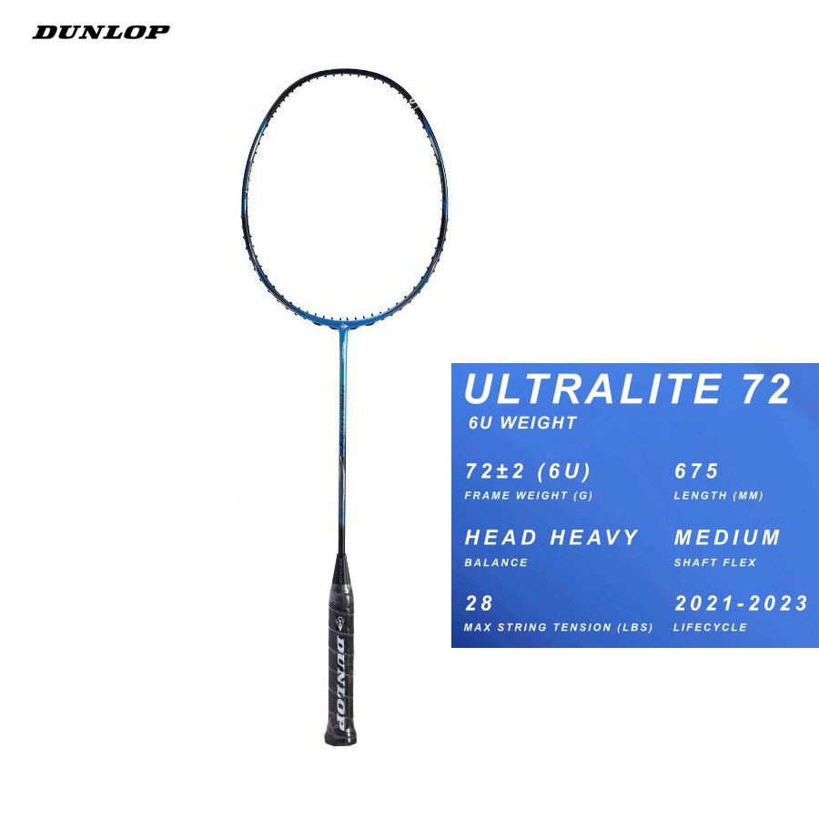 VỢT CẦU LÔNG DUNLOP ULTRA LITE 72 G6