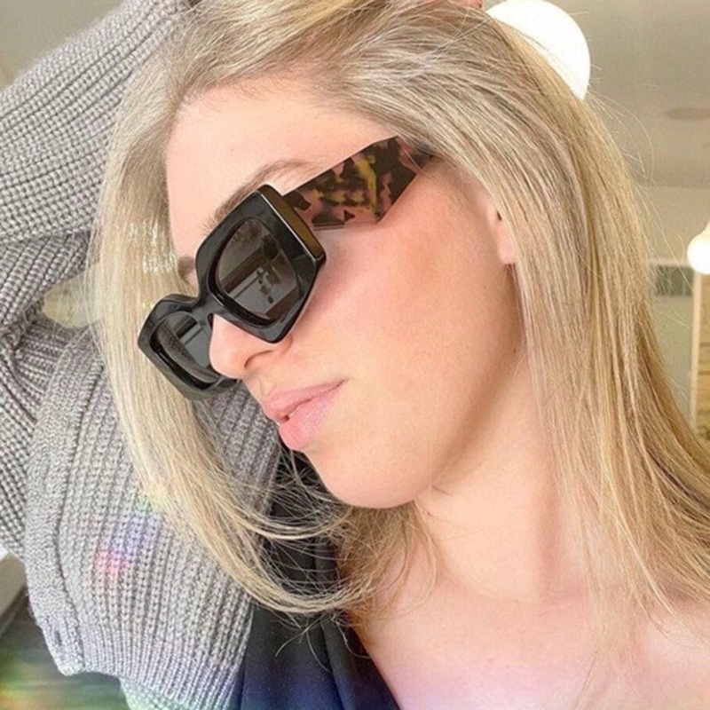 (KIQI-FASHION) COD Kính Mát Hình Mắt Mèo Chống Tia Uv400 Thời Trang Cho Nữ