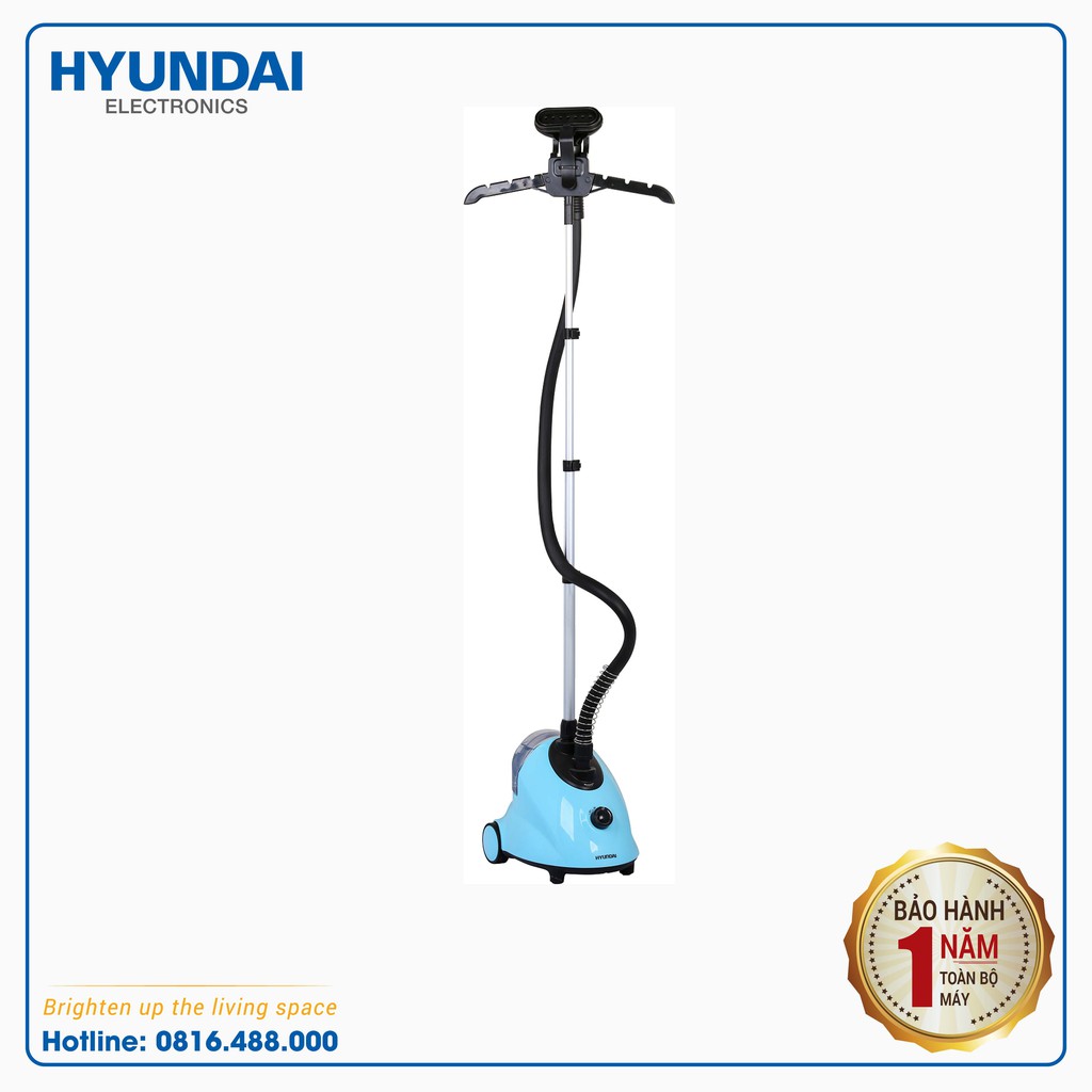 Bàn là cây hơi nước [CHÍNH HÃNG] HYUNDAI Hàn Quốc 1800W 1,5 lít Gấp gọn sau khi sử dụng.