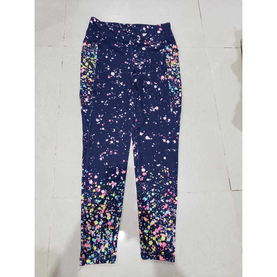 Quần tập dài họa tiết