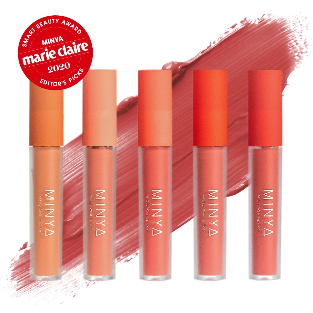 Son môi màu nhung lì thời trang thương hiệu minshzee đa dạng màu sắc