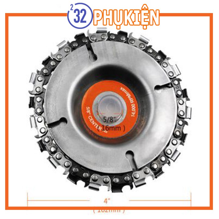 LƯỠI CƯA XÍCH GẮN MÁY MÀI ĐƯỜNG KÍNH 10MM (P134)