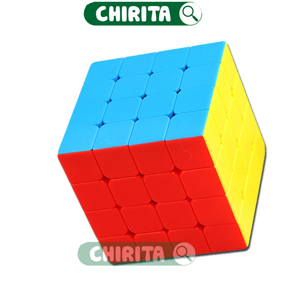 Rubik 4x4 Không Viền Loại Xịn Xoay Trơn Mượt, Khối Rubik, Đồ Chơi Trẻ Em CHIRITA (Shop có bán Rubik 3x3 ...)