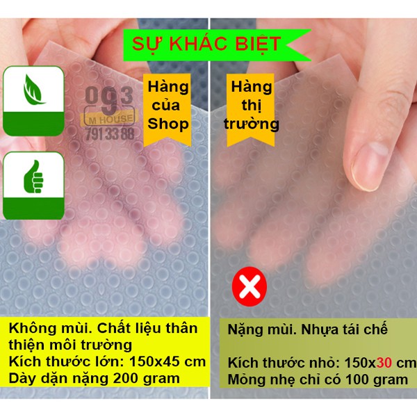 Tấm Lót Tủ Lạnh Chống Thấm,Tấm Lót Hộc Tủ Bếp 150x45 cm | BigBuy360 - bigbuy360.vn