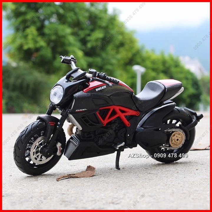 Xe Mô Hình Moto Ducati Diavel Tỉ Lệ 1:18 - Maisto - 8797