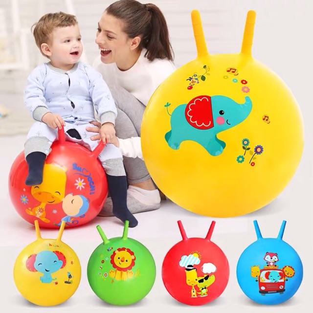 Đồ chơi Vận động Fisher price Bóng nhảy bóng nhún bóng đá đồ chơi cho bé