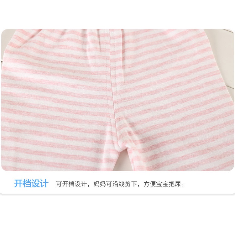 Set đồ ngủ tay dài chất liệu cotton giữ ấm màu sắc thời trang thu đông cho bé 80-130cm