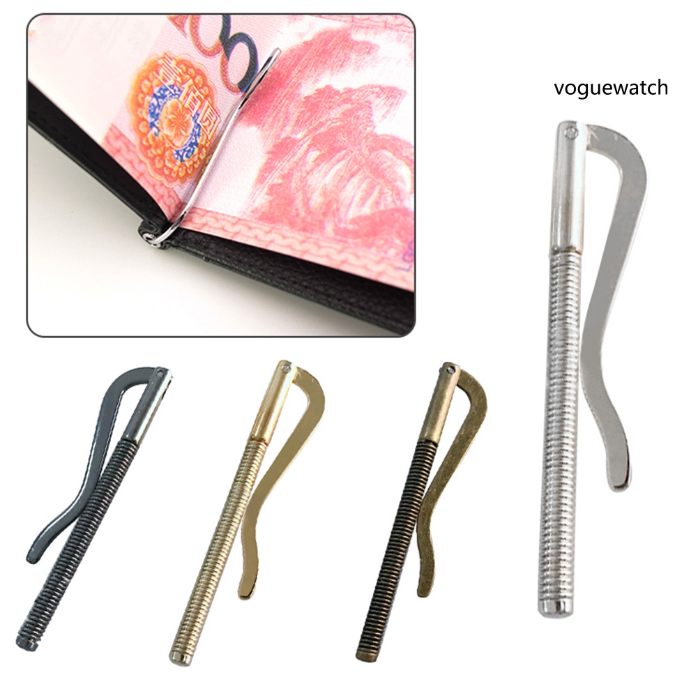 Kẹp Tiền Bằng Kim Loại Có Thể Thay Thế Cho Ví