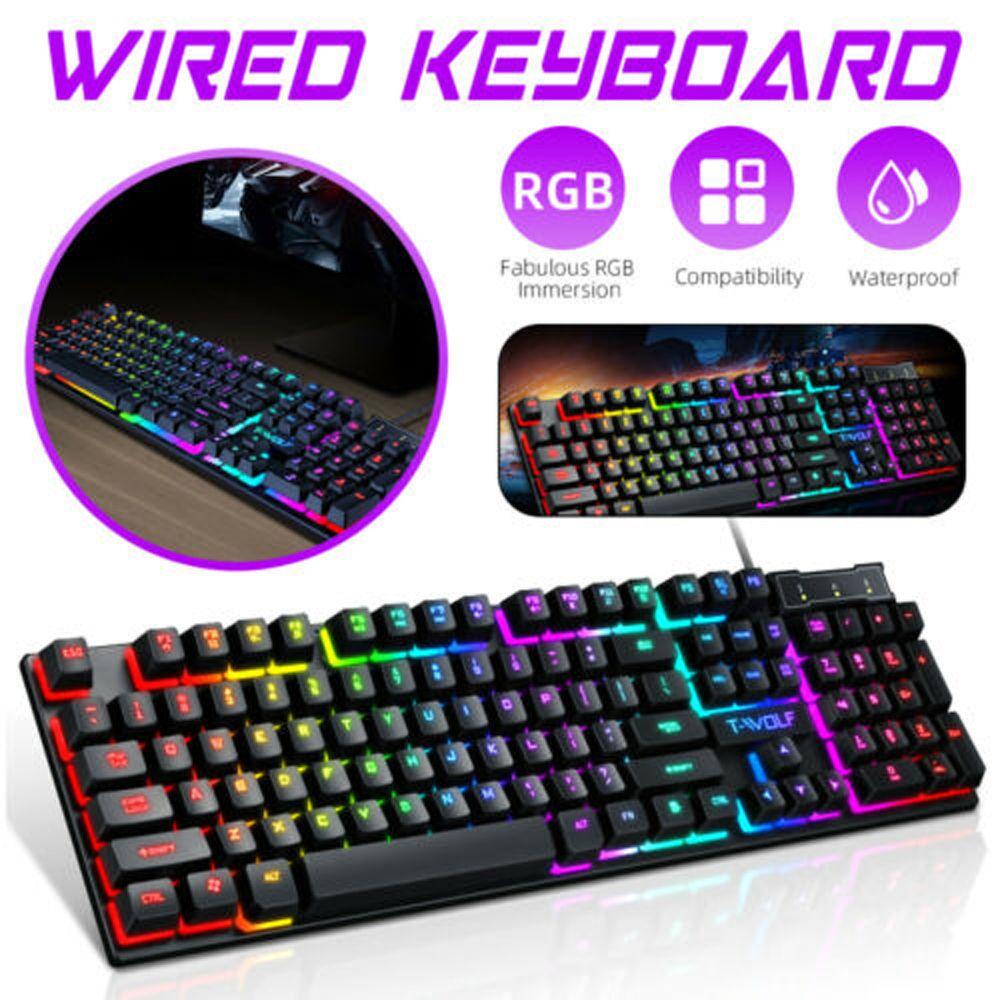 Bàn Phím Cơ Gaming Chống Nước Chống Nóng Dành Cho Game Thủ