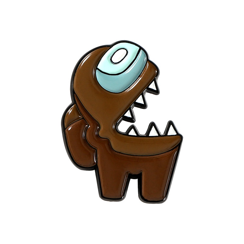 Ghim Cài Áo Hợp Kim Tráng Men Hình Nhân Vật Hoạt Hình Sáng Tạo