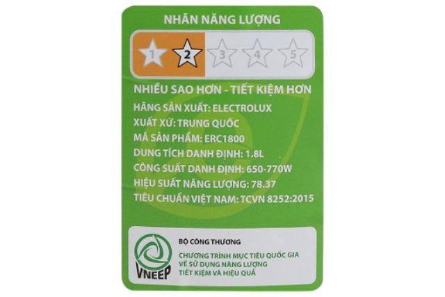 Nồi cơm điện Electroluc 1,8L | BigBuy360 - bigbuy360.vn