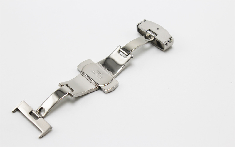 Khóa Dây Đồng Hồ Bằng Thép Không Gỉ 14mm 16mm 18mm 20mm 22mm 24mm