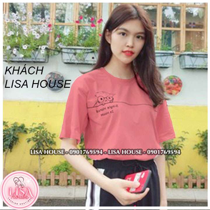 ÁO PHÔNG THUN COTTON TAY LỠ FORM VỪA IN 3D SIÊU ĐẸP