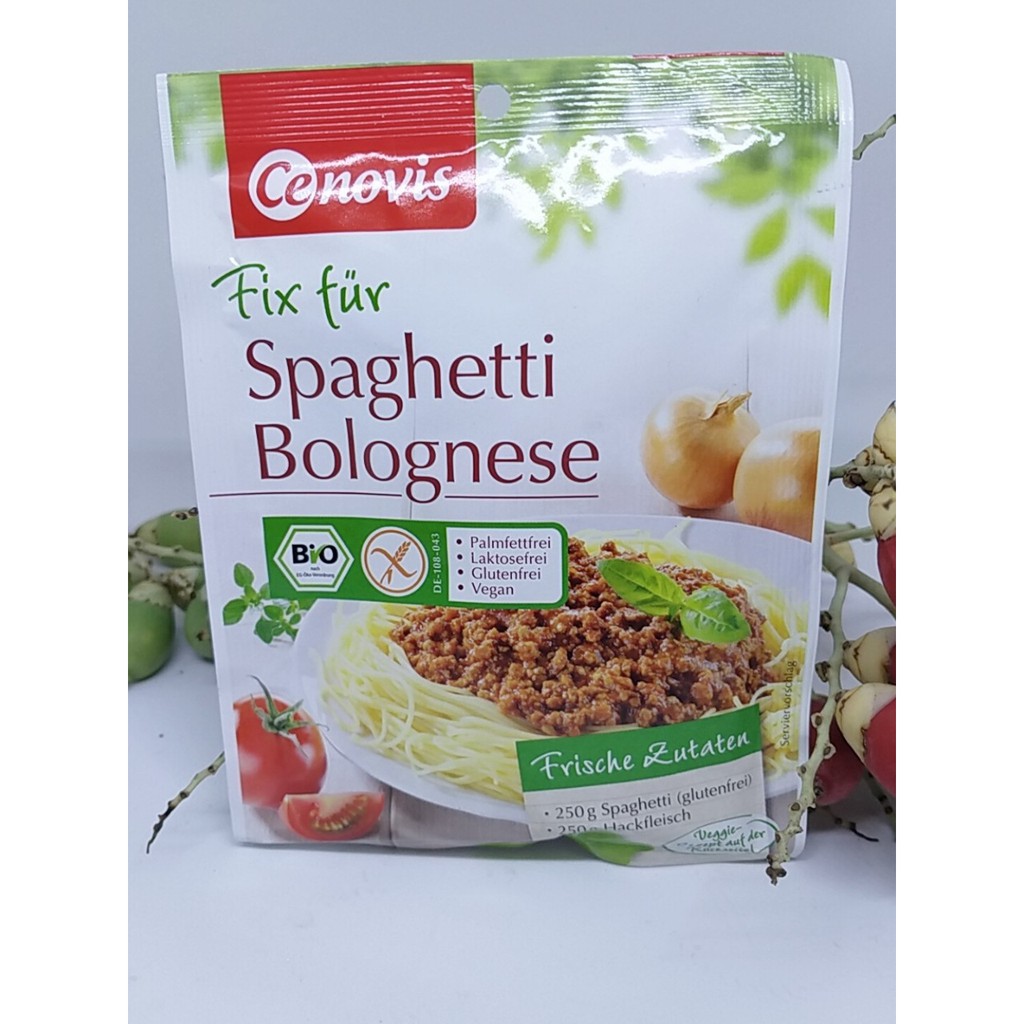 Gia Vị Nước Sốt Bolognese Cho Món Mì Ý Spaghetti - Cenovis