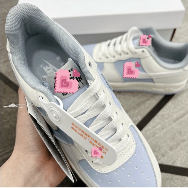 Giày_Nike Trắng AF1 Nam Nữ, Giày_Nike Air Force 1 Trắng Cao Cấp Full Size Nam Nữ Đi Học Hot Trend Full Box Bill