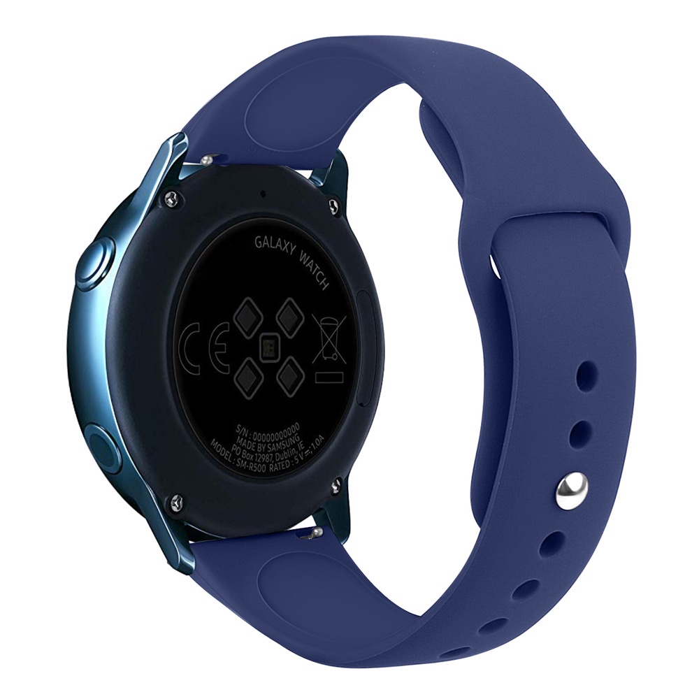 Dây silicon đeo đồng hồ cỡ 20mm thay thế cho Samsung Galaxy Watch 4 Classic 42mm 46mm/Watch 4 40mm 44mm