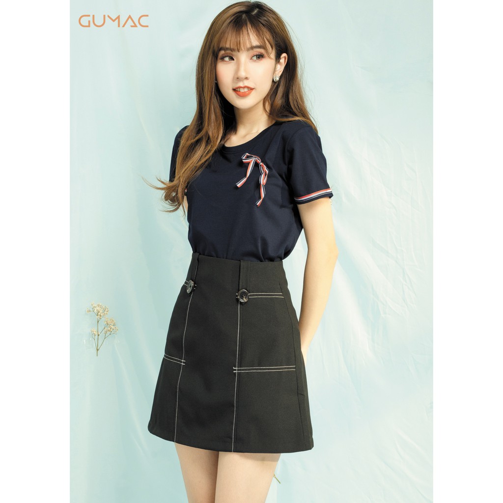 Áo kết nơ ngực GUMAC AT06963