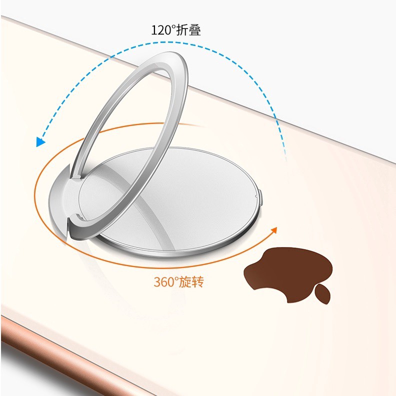 [Siêu Siêu Mõng] Giá Đỡ Điện Thoại Ring Kim Loại Cao Cấp - Giá Đỡ Nhẫn Ring E1 Hình ÔVan Đẳng Cấp | BigBuy360 - bigbuy360.vn