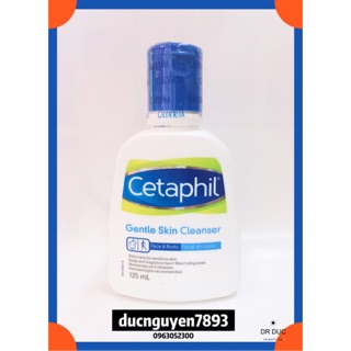 SỮA RỬA MẶT TẮM GỘI CETAPHIL GENTLE SKIN CLEANSER 125ML